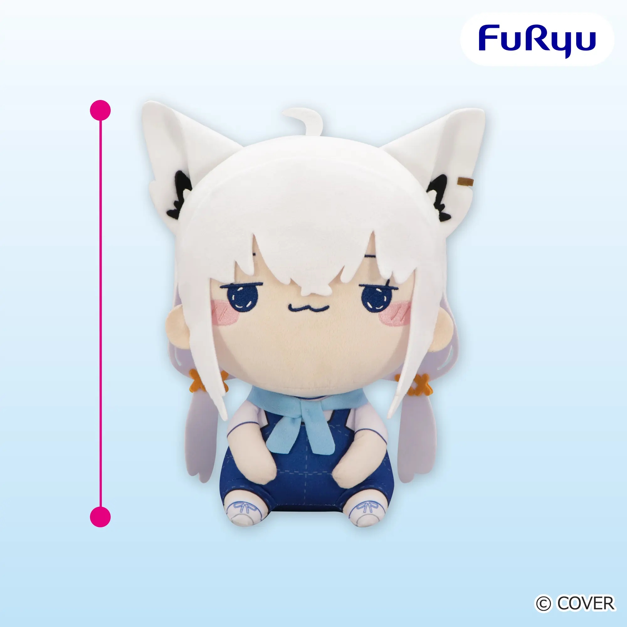 ホロライブプロダクション もちぴこBIGぬいぐるみー白上フブキー