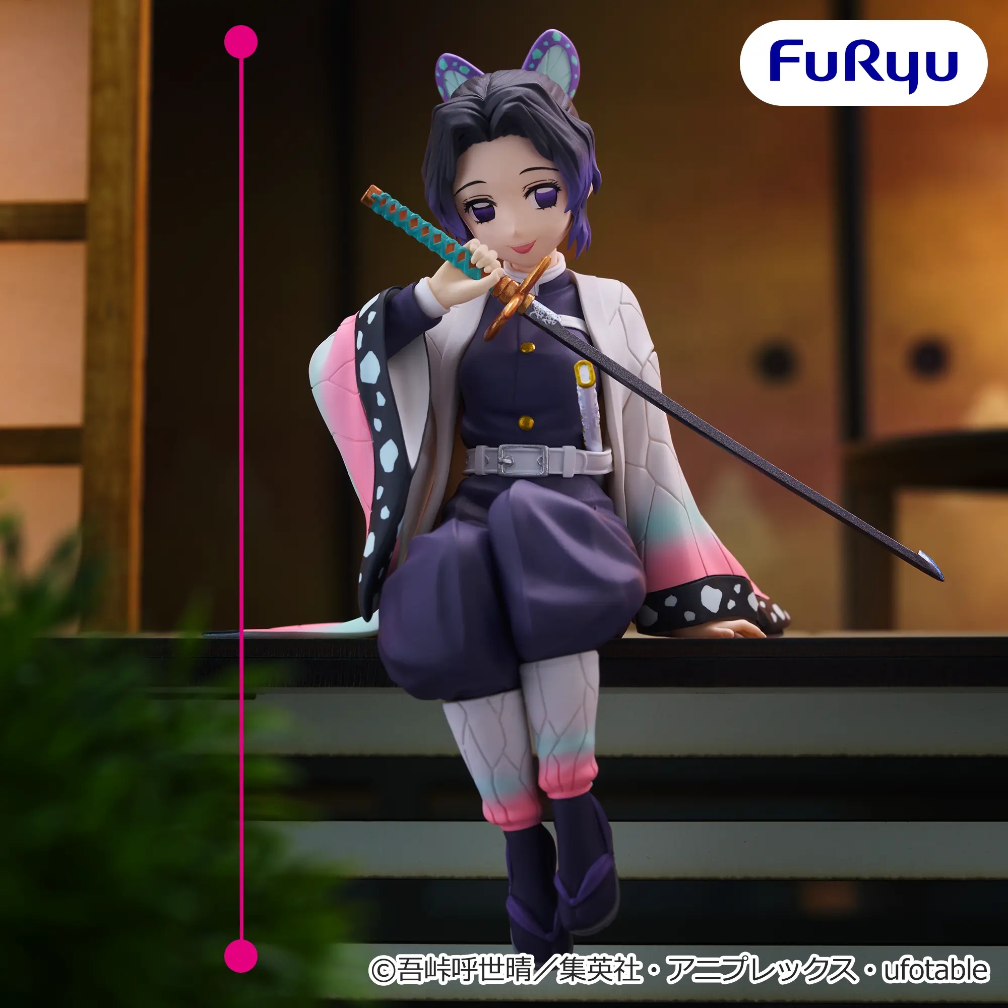 アニメ「鬼滅の刃」 ぬーどるストッパーフィギュアー胡蝶しのぶー