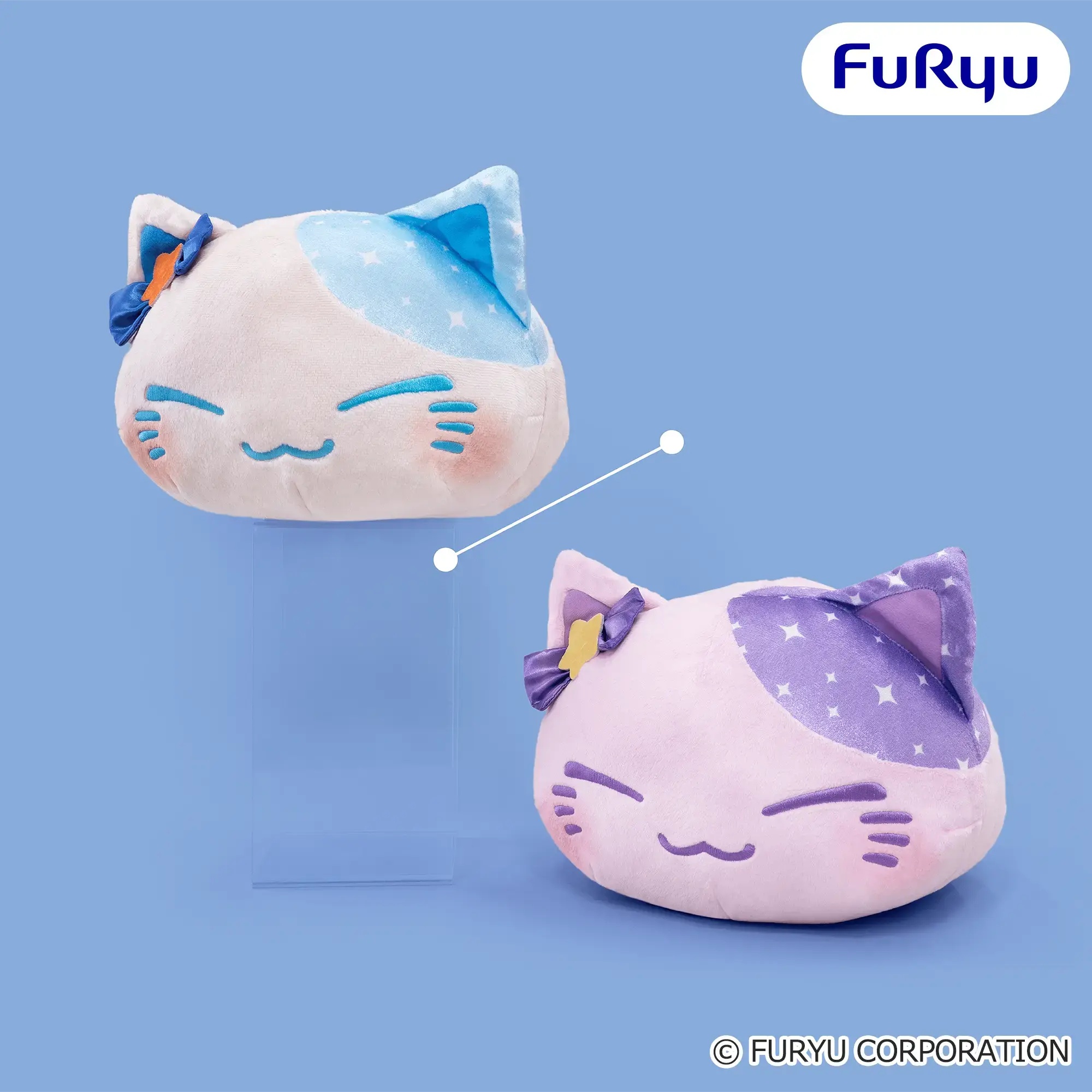 ねむネコ キラキラお星さまBIGぬいぐるみ