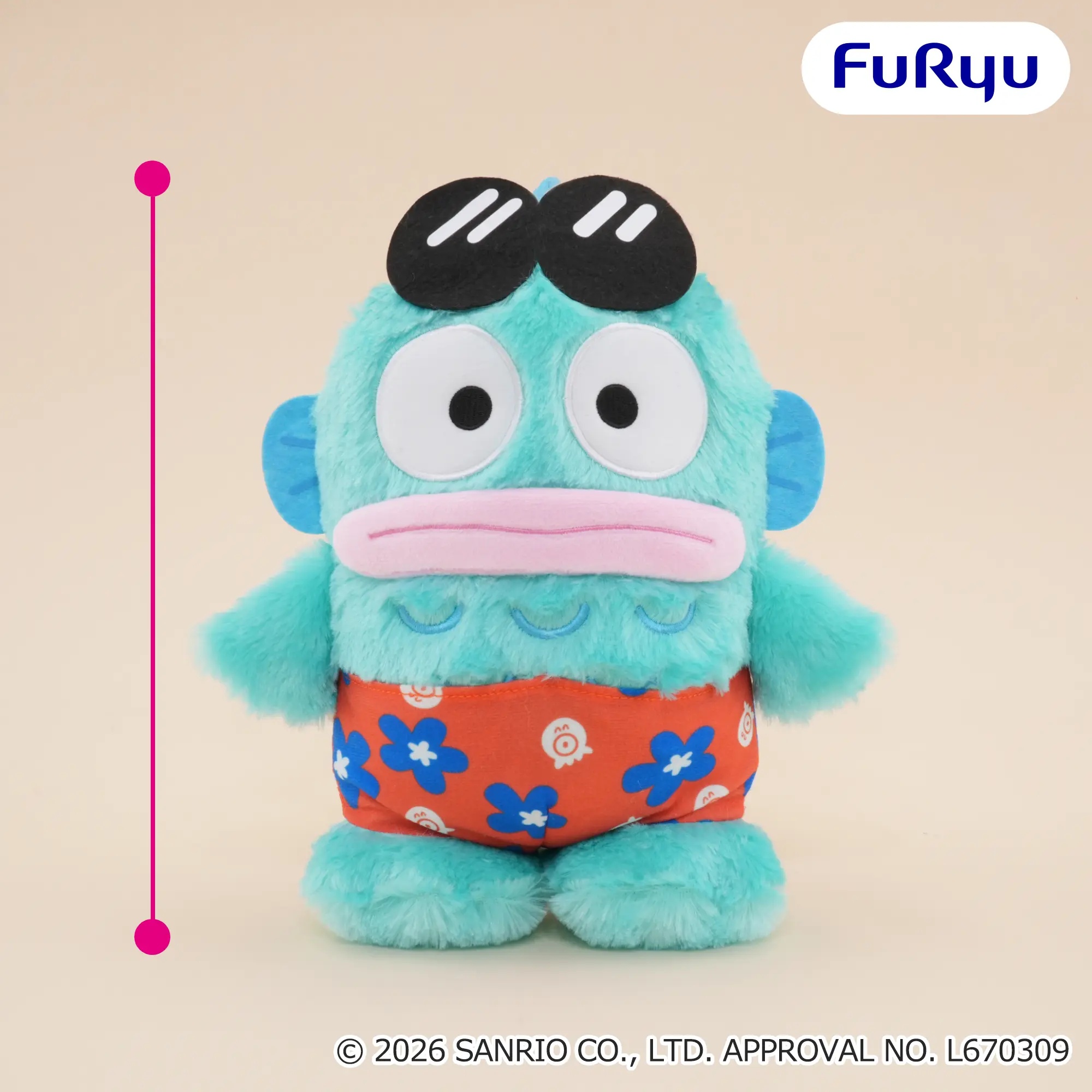 ハンギョドン サングラスBIGぬいぐるみ