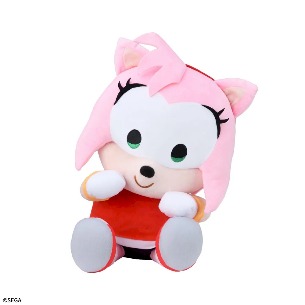 SONIC & FRIENDS　ひょこぴょこ　LLぬいぐるみ‐エミー‐　ラウンドワン限定Ver.