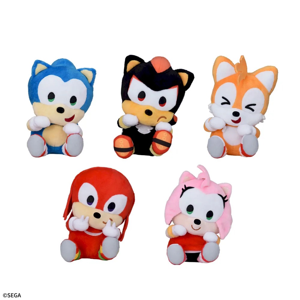 SONIC & FRIENDS　ひょこぴょこ　ぬいぐるみ　ラウンドワン限定Ver.