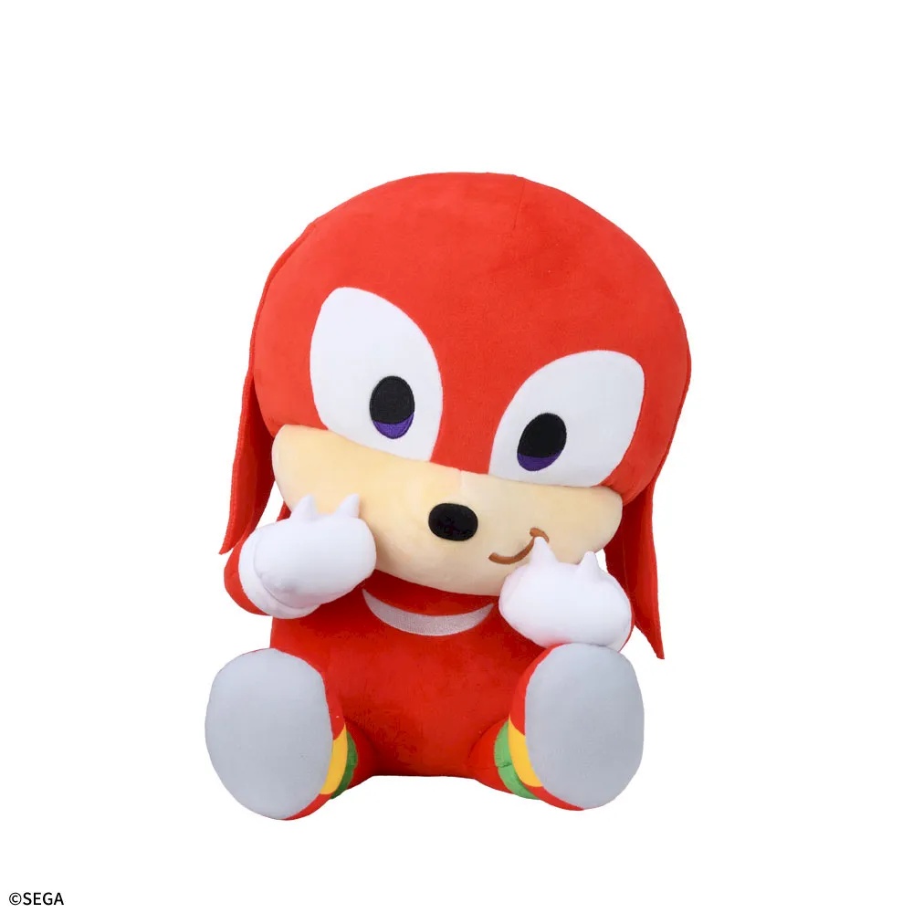 SONIC & FRIENDS　ひょこぴょこ　LLぬいぐるみ‐ナックルズ‐　ラウンドワン限定Ver.