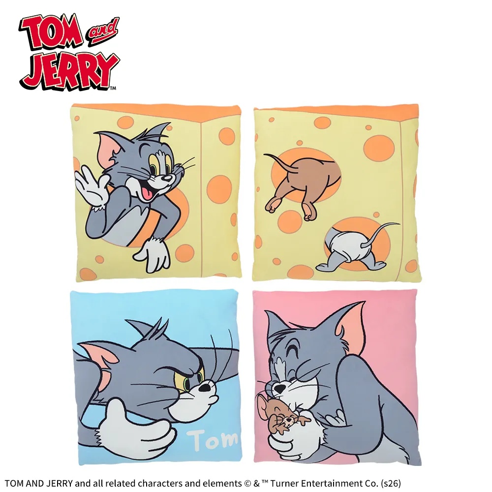 トムとジェリー スーパーギガザッカぐらもっちクッション