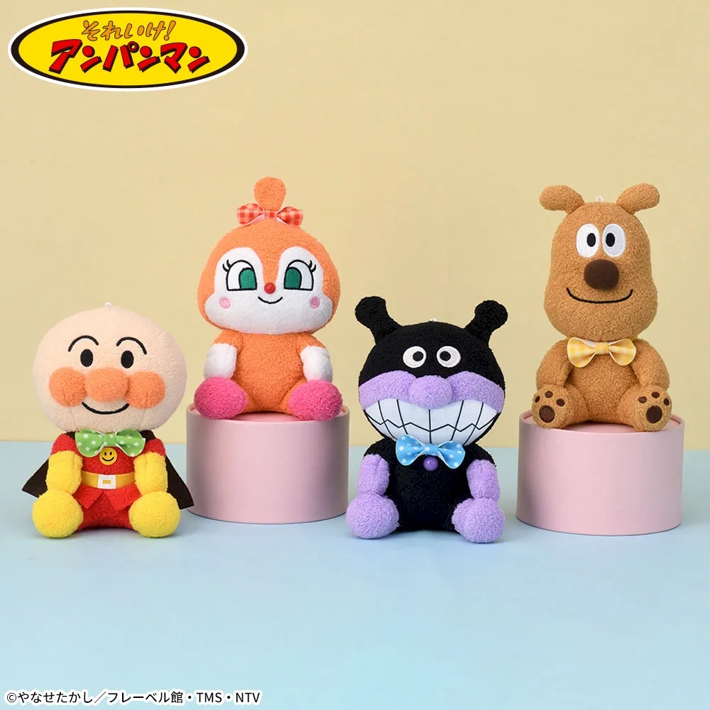 それいけ!アンパンマン ころふわ リボンぬいぐるみVer.2