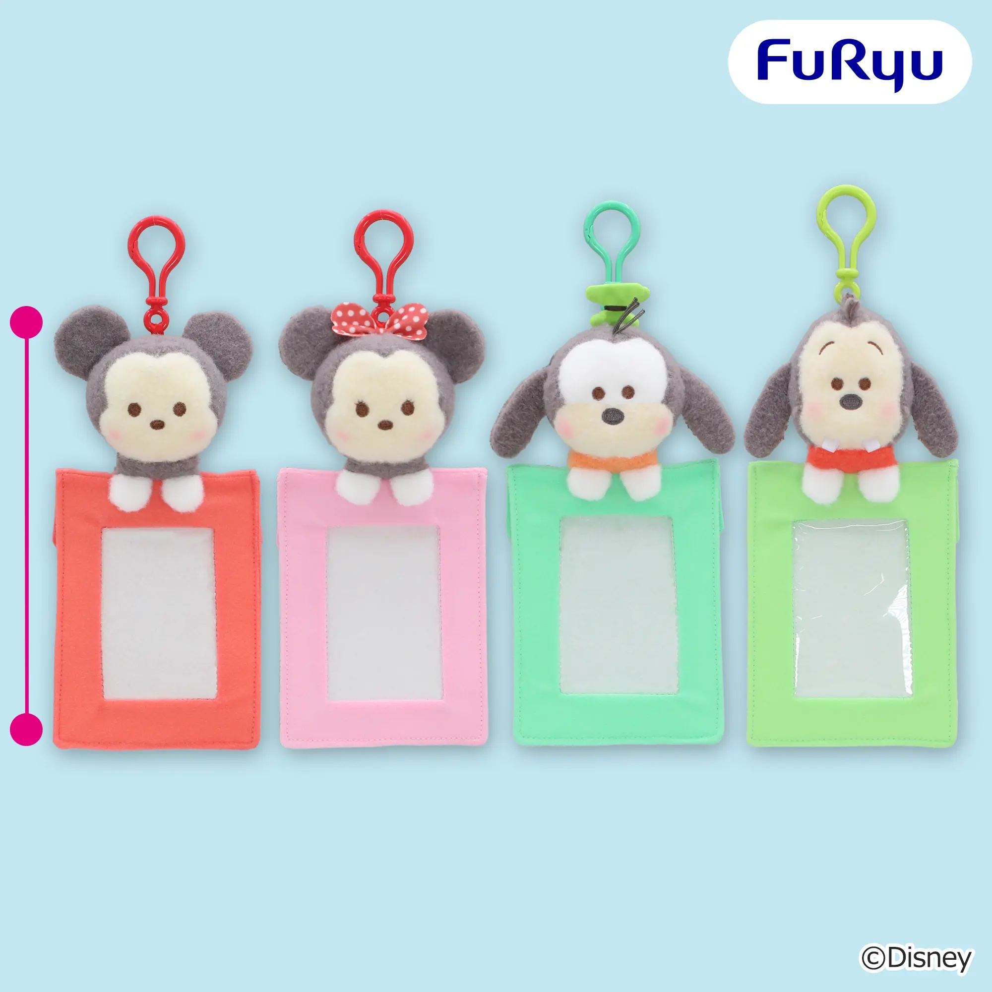 ミッキー&フレンズ #MY推しDAYS サマーライブ ミルキーボア カードホルダー①