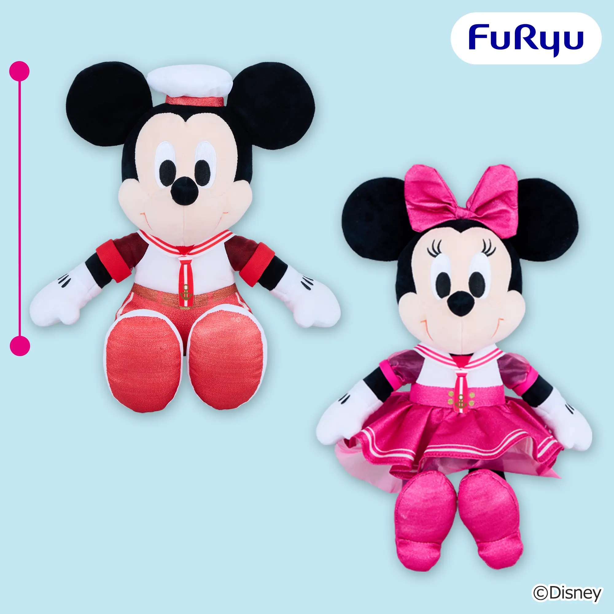 ミッキーマウス&ミニーマウス #MY推しDAYS サマーライブ BIGぬいぐるみ