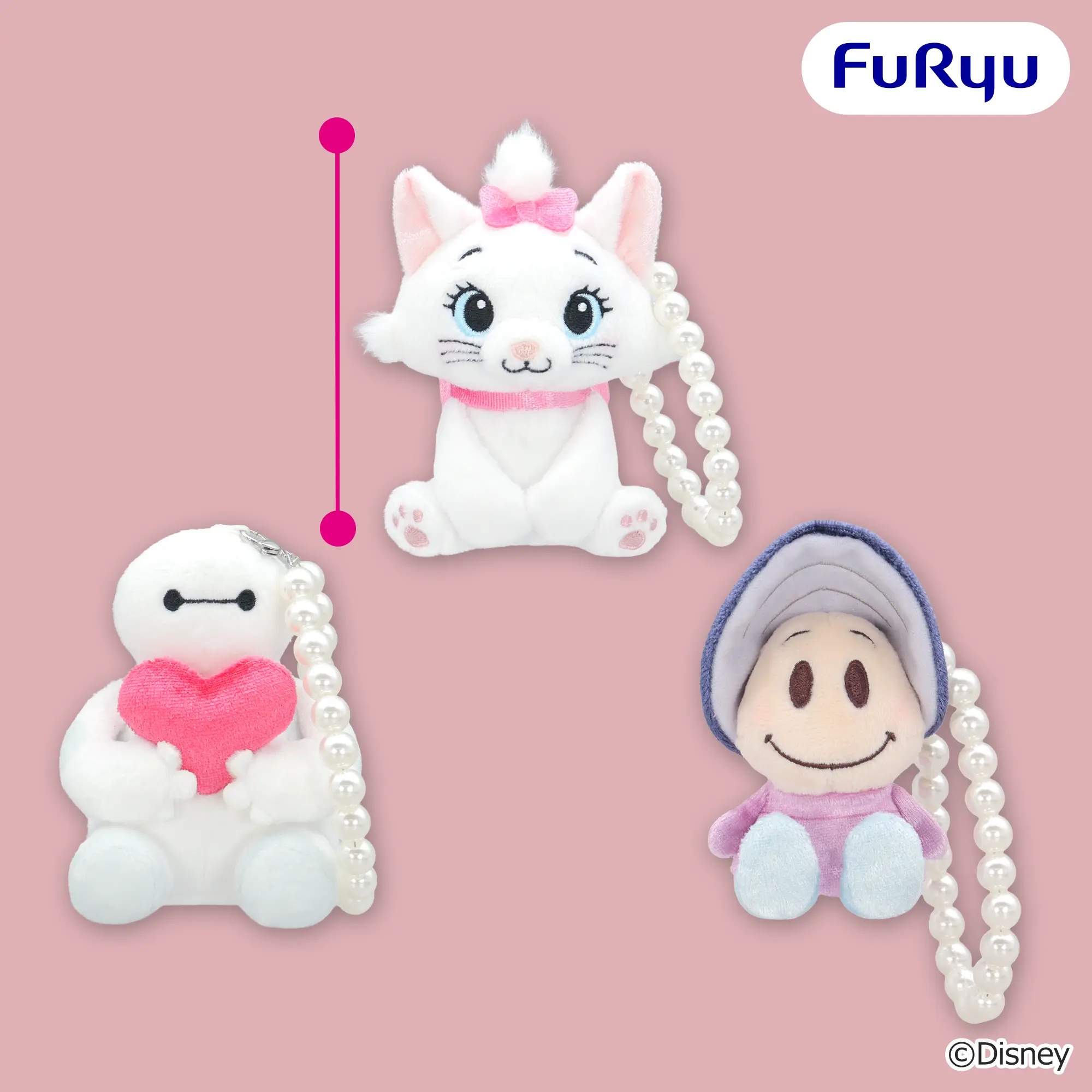 ディズニーキャラクター パールビーズマスコット
