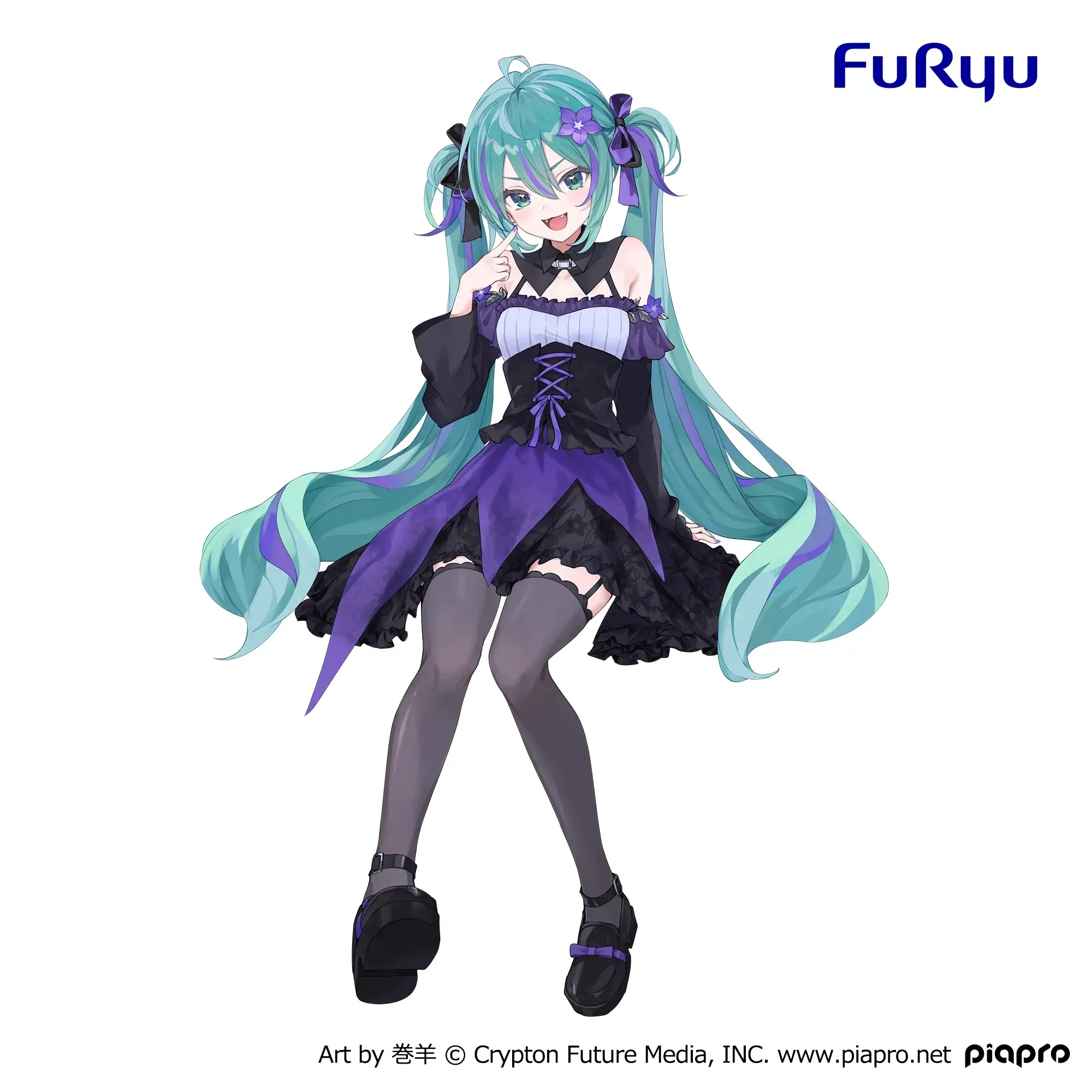 初音ミク ぬーどるストッパーフィギュア Flower Fairyー桔梗ー 詳細イメージ