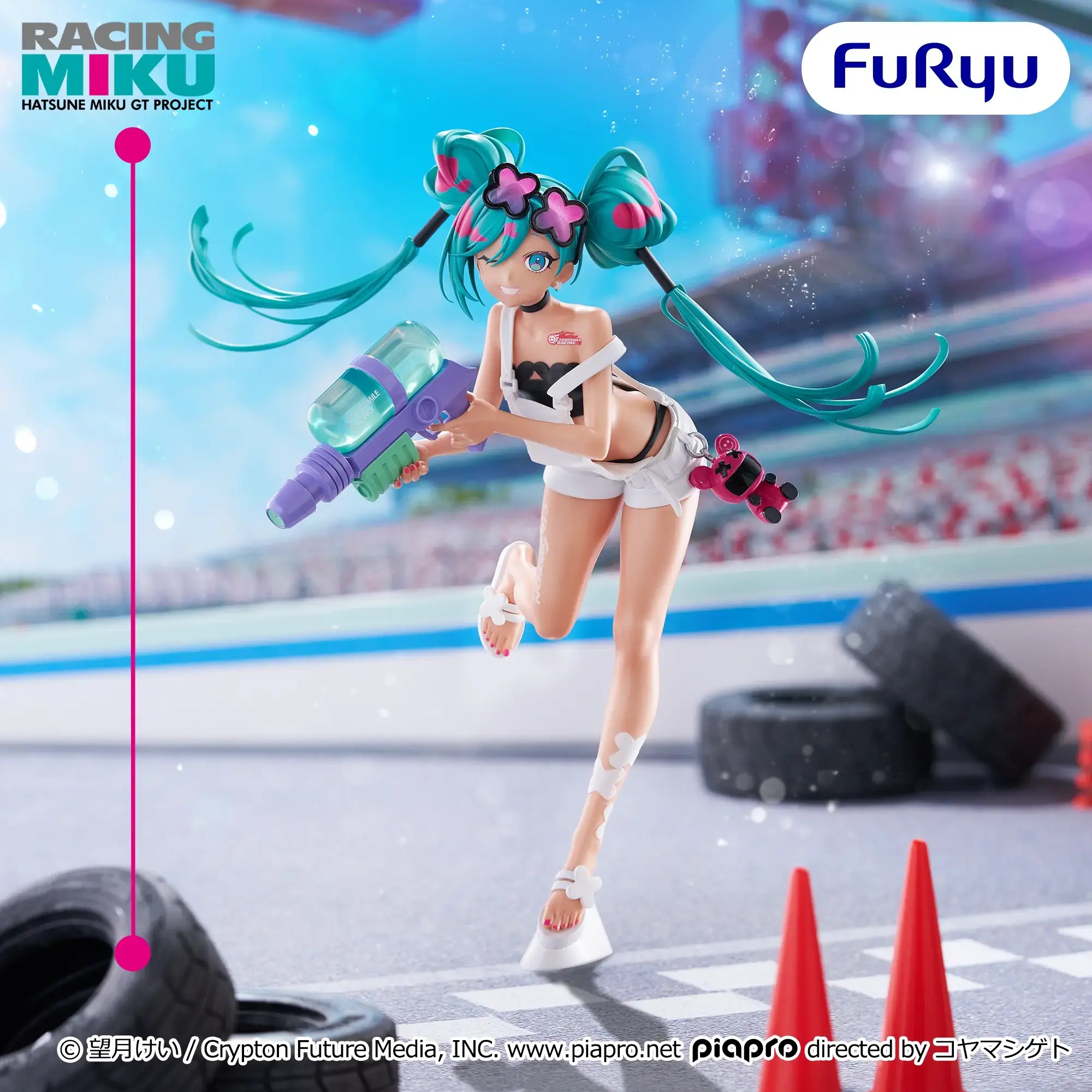 【初音ミク】レーシングミク2025 セパンVer.のフィギュアがオンクレに登場!躍動感あふれるポージングと細部までこだわった造形に注目!【プライズ】