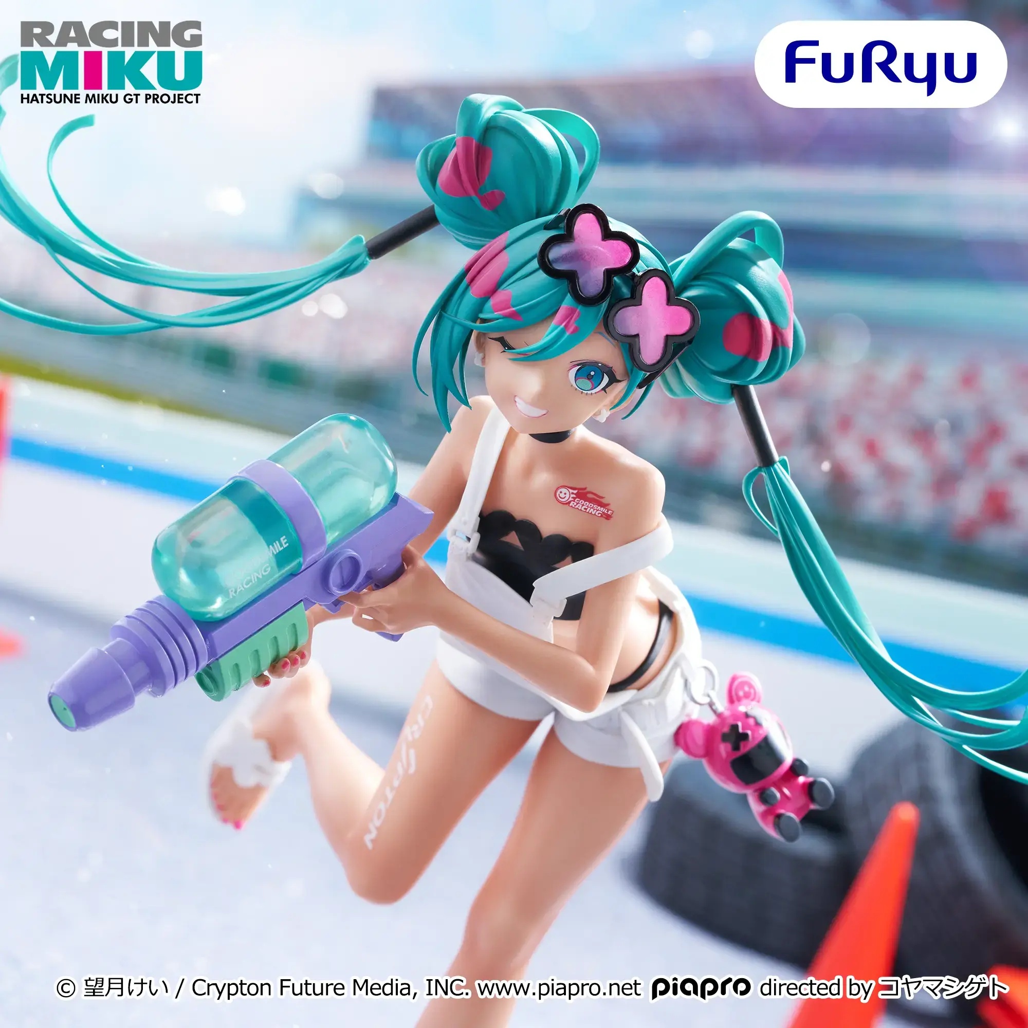 初音ミク GTプロジェクト ムチュートフィギュアーレーシングミク2025 セパンVer.ー 詳細イメージ