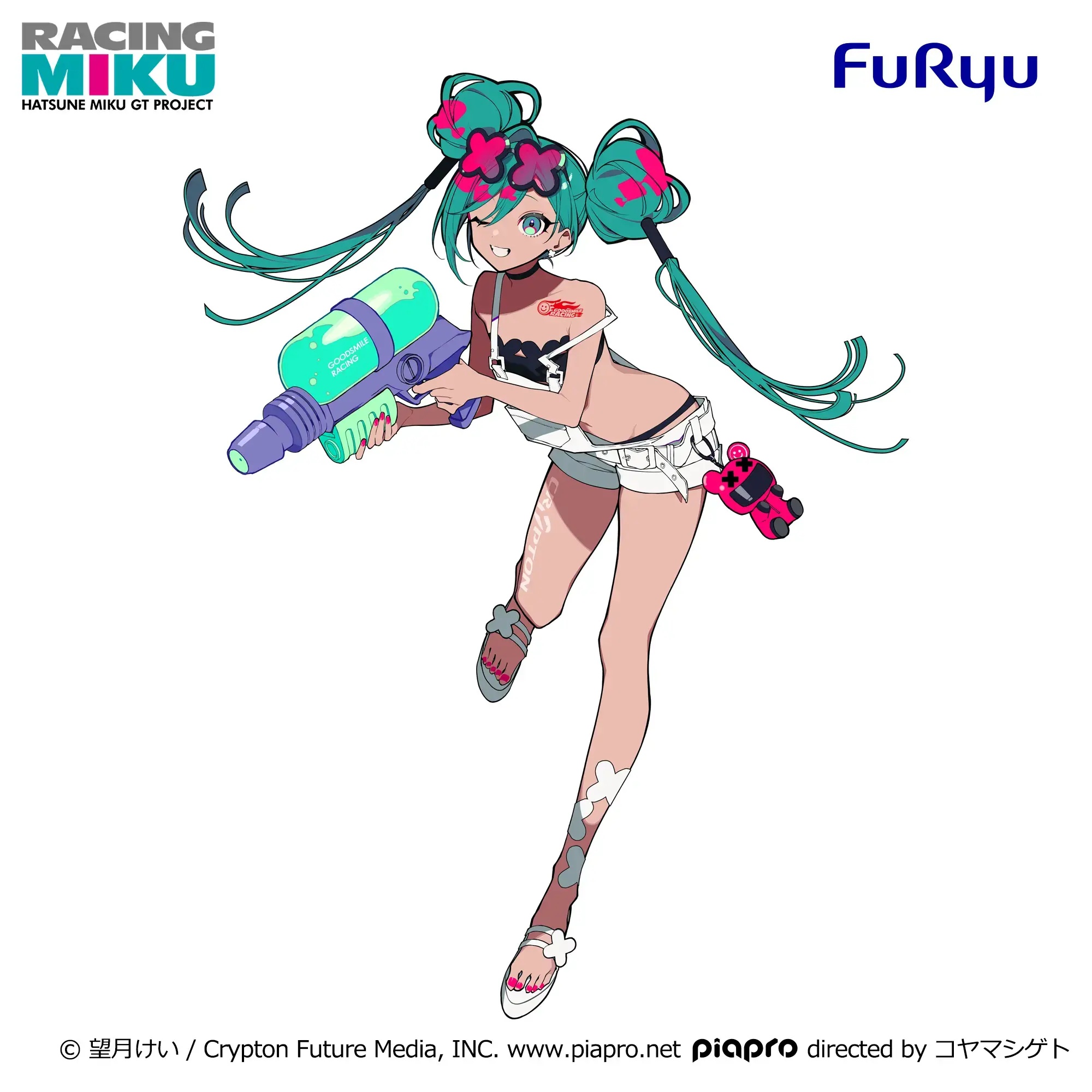 初音ミク GTプロジェクト ムチュートフィギュアーレーシングミク2025 セパンVer.ー 詳細イメージ
