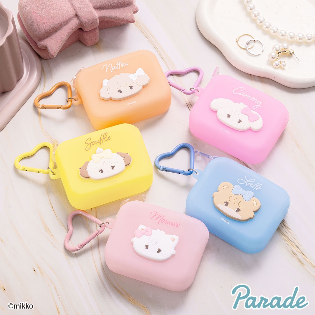 Lil ala mode ミニシリコンポーチ