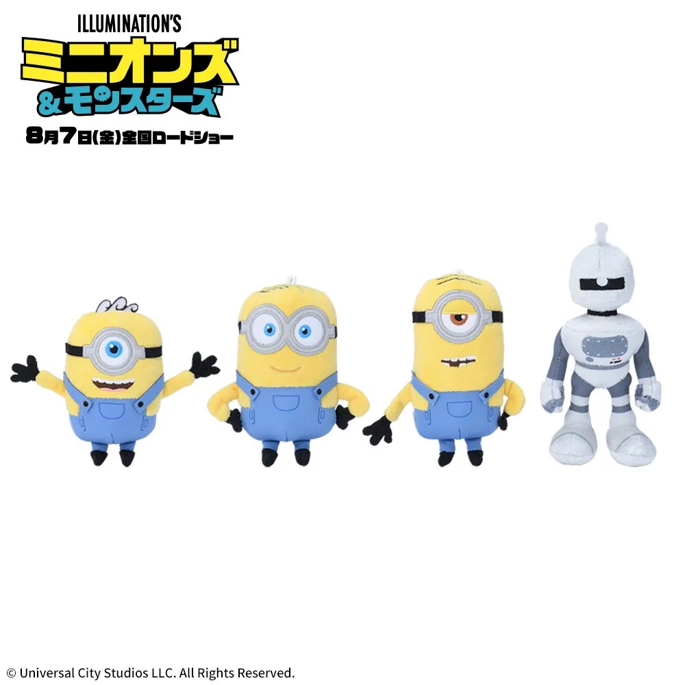 ミニオンズ＆モンスターズ　マスコット‐ドート&ミニオンズ‐
