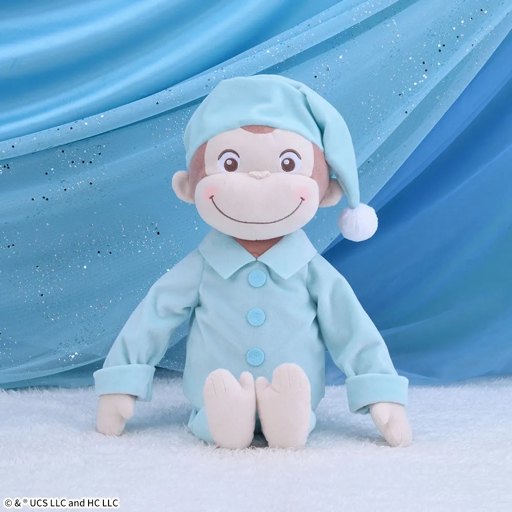 おさるのジョージ　LLぬいぐるみ　Baby　パジャマ