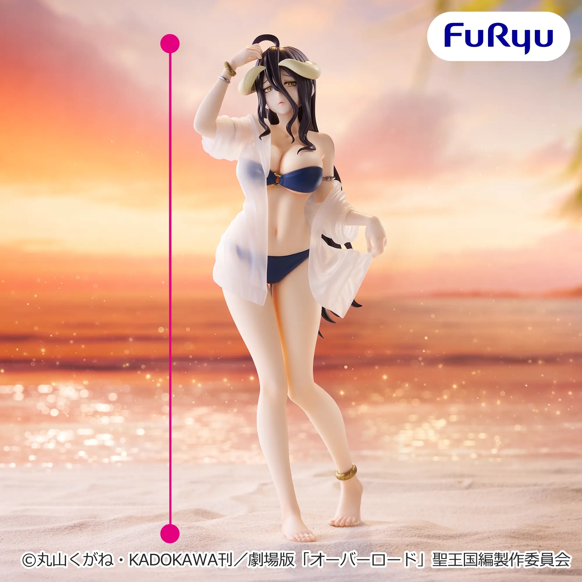 オーバーロード ムチュートフィギュアーアルベド・aqua ver.ー