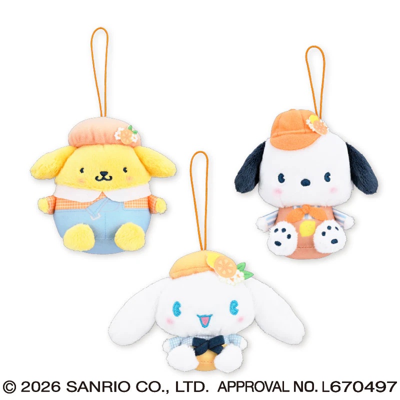 サンリオキャラクターズ ほっぴんぐてぃーたいむマスコット2