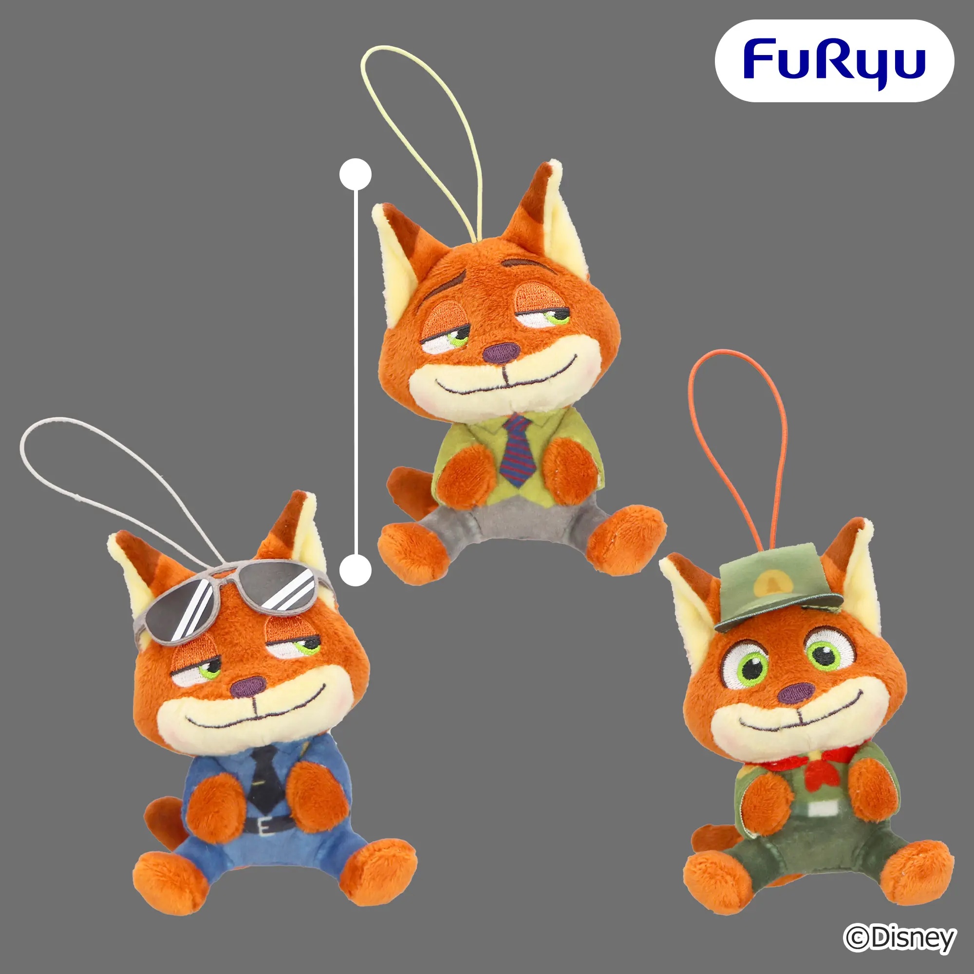 ズートピア WE LOVE YOU! -Nick Wilde- こてっとぺったんミニ マスコット