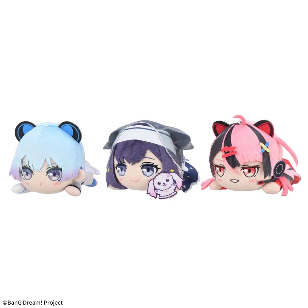 バンドリ】峰月律たち夢限大みゅーたいぷの寝そべりぬいぐるみVol.2が