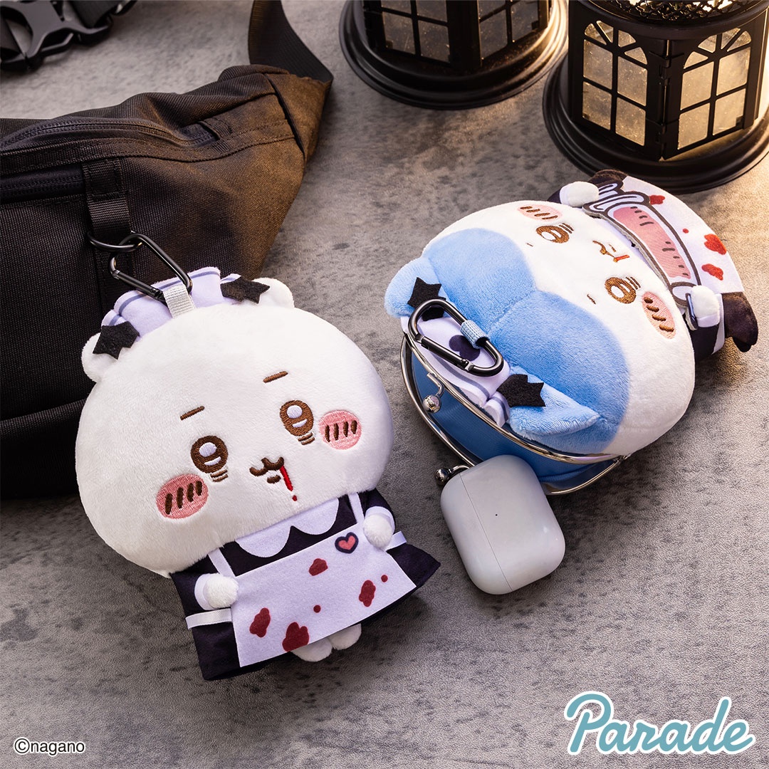 ちいかわ ハロウィンがまぐちポーチ① 詳細イメージ