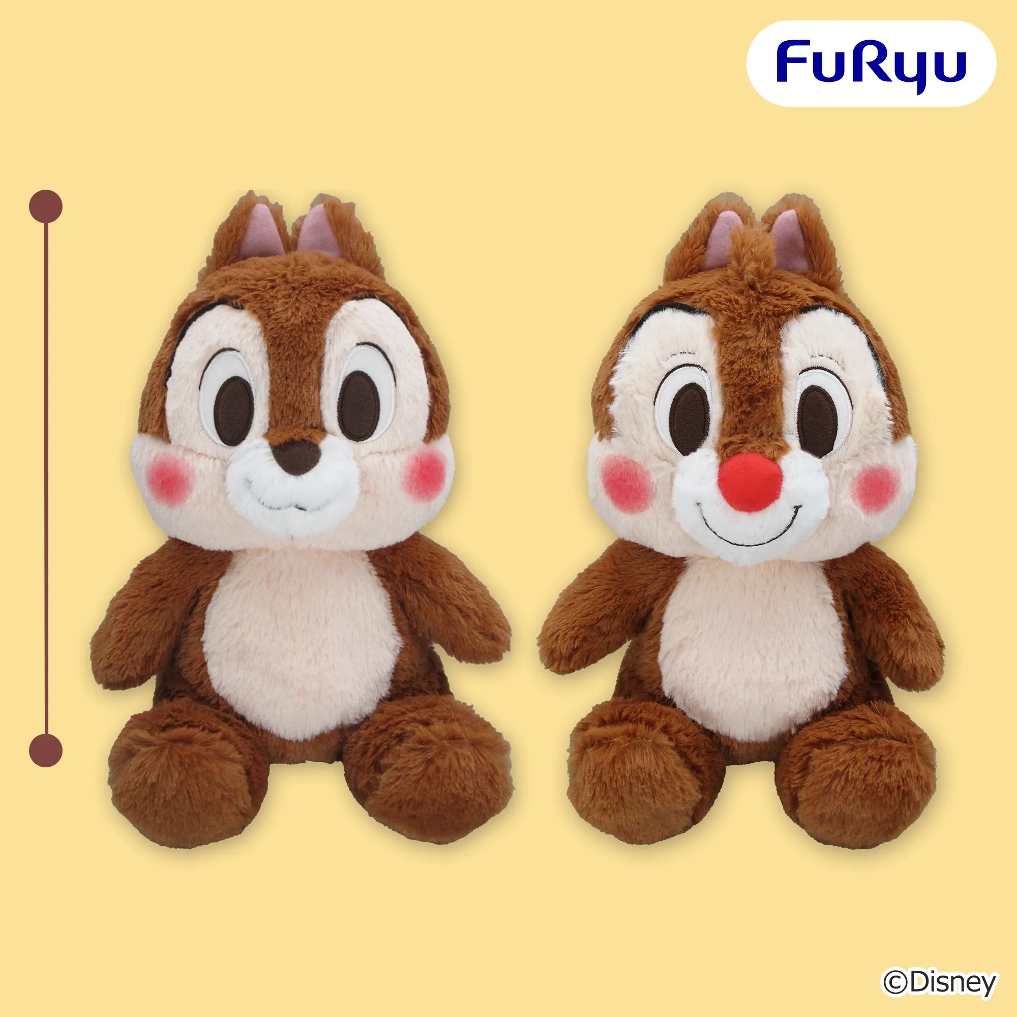 【ディズニー】ふくふく可愛いBIGぬいぐるみがオンクレに登場!約26cmの抱き心地がたまらない!【プライズ】