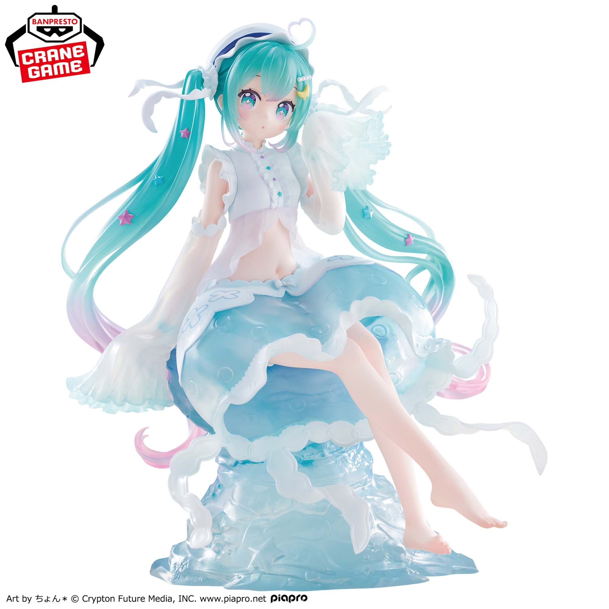 初音ミク BANPRESTO EVOLVE Clearluxe-くらげ-フィギュア 仕様イメージ