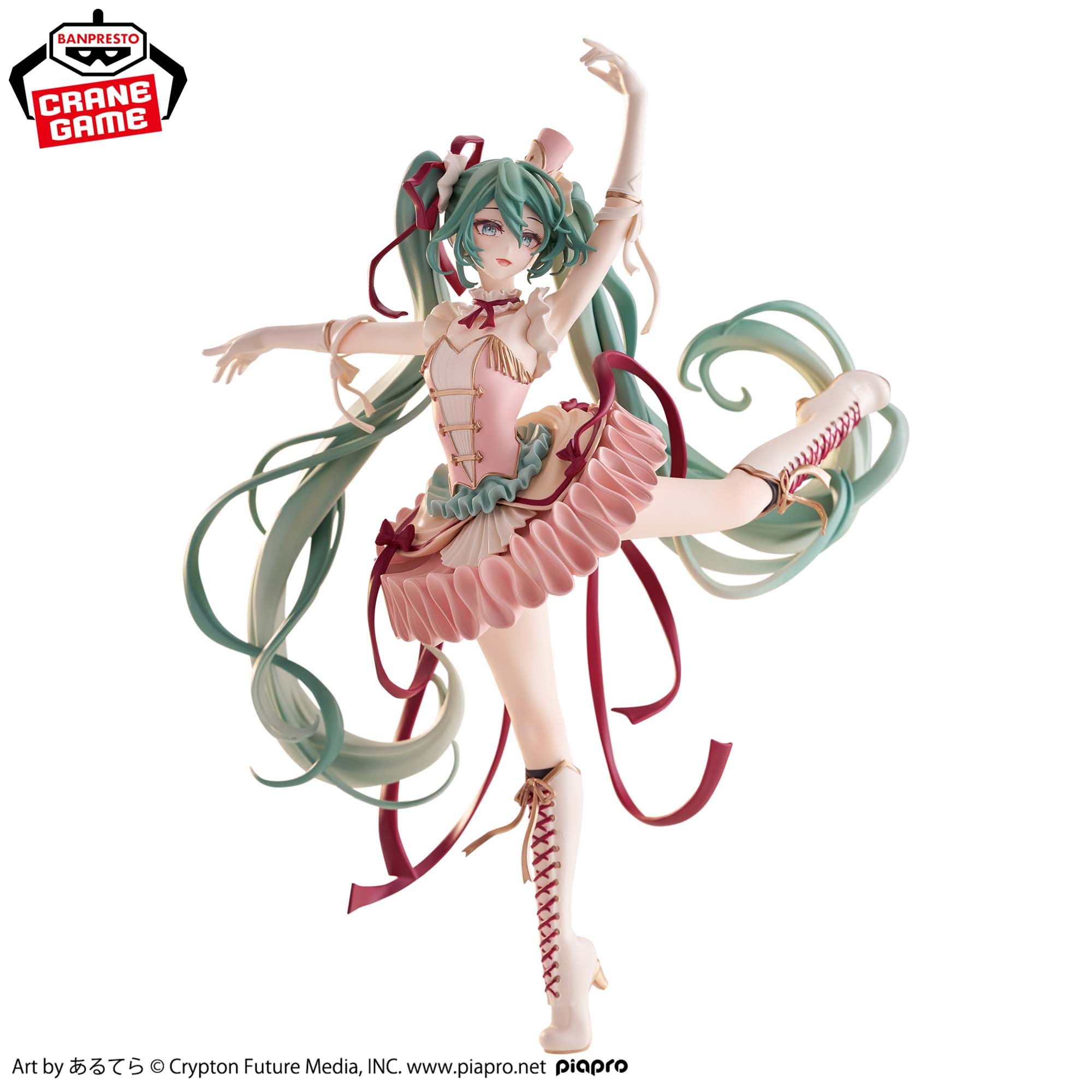 初音ミク BANPRESTO EVOLVE Classical tuning- 組曲「くるみ割り人形」より- フィギュア 仕様イメージ