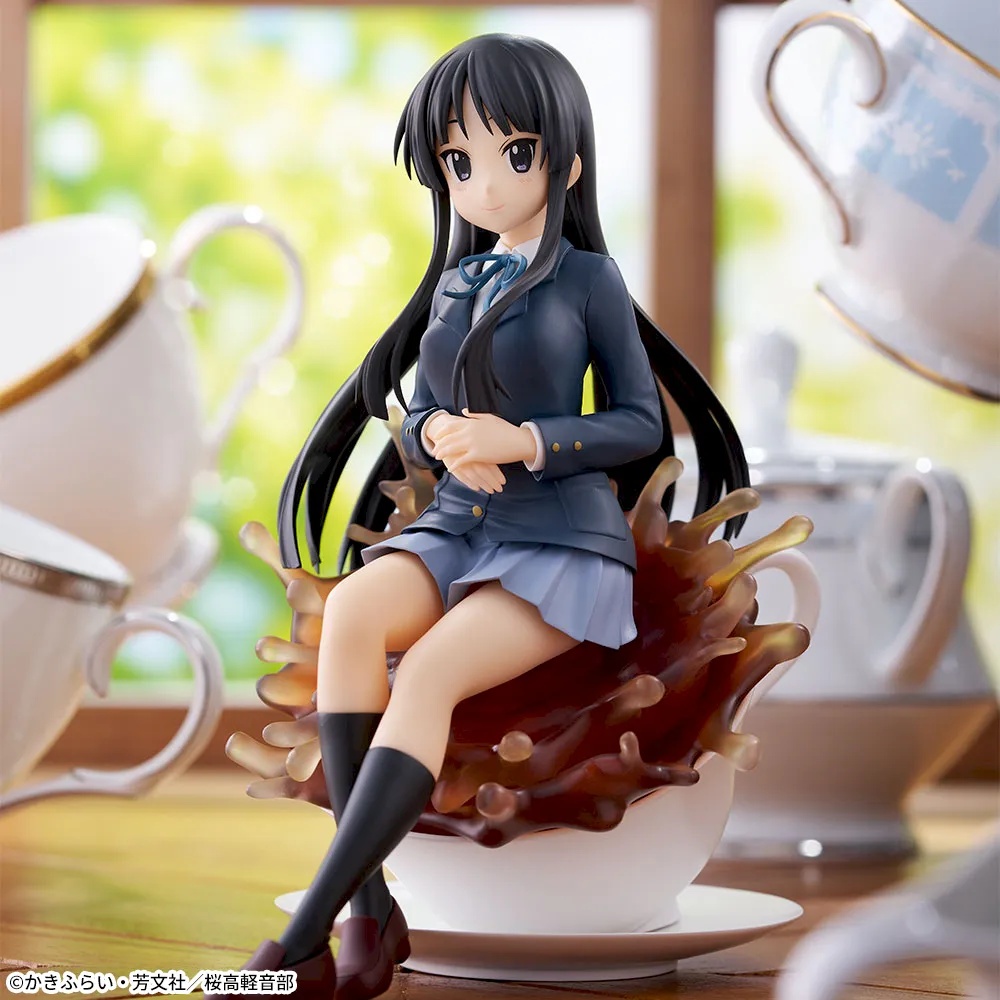【けいおん!】秋山澪のフィギュアがオンクレに登場!ティーカップをイメージした台座にも注目!【プライズ】