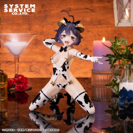 【まほあこ】マジアベーゼの牛柄フィギュアがオンクレに登場！悪の牛柄衣装がかわいらしい、躍動感あふれるポーズ！【プライズ】
