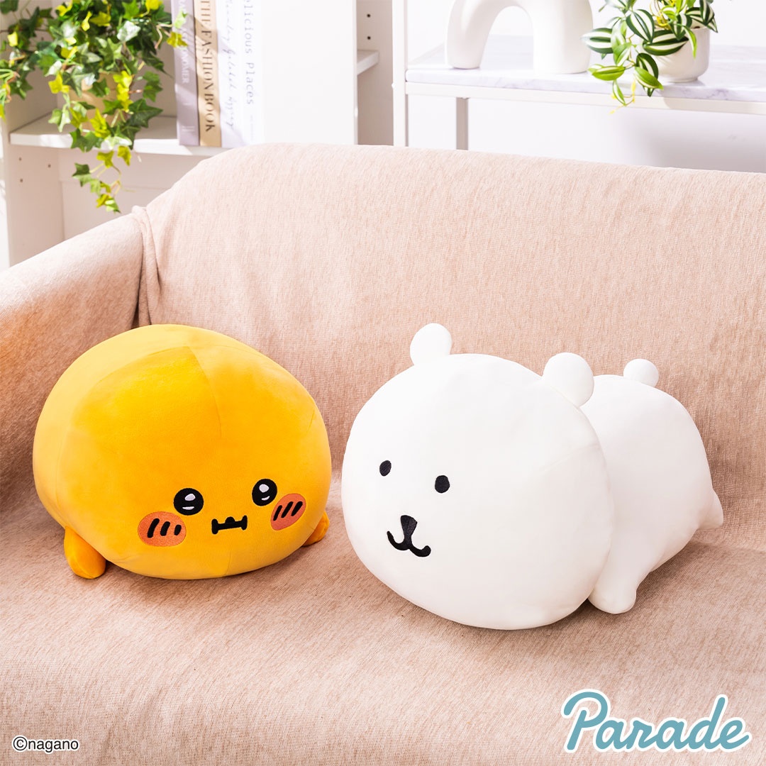 【ナガノキャラクターズ】くまともぐらコロッケのねそべりBIGぬいぐるみがオンクレに登場!もちもち生地で癒やし度満点!【プライズ】