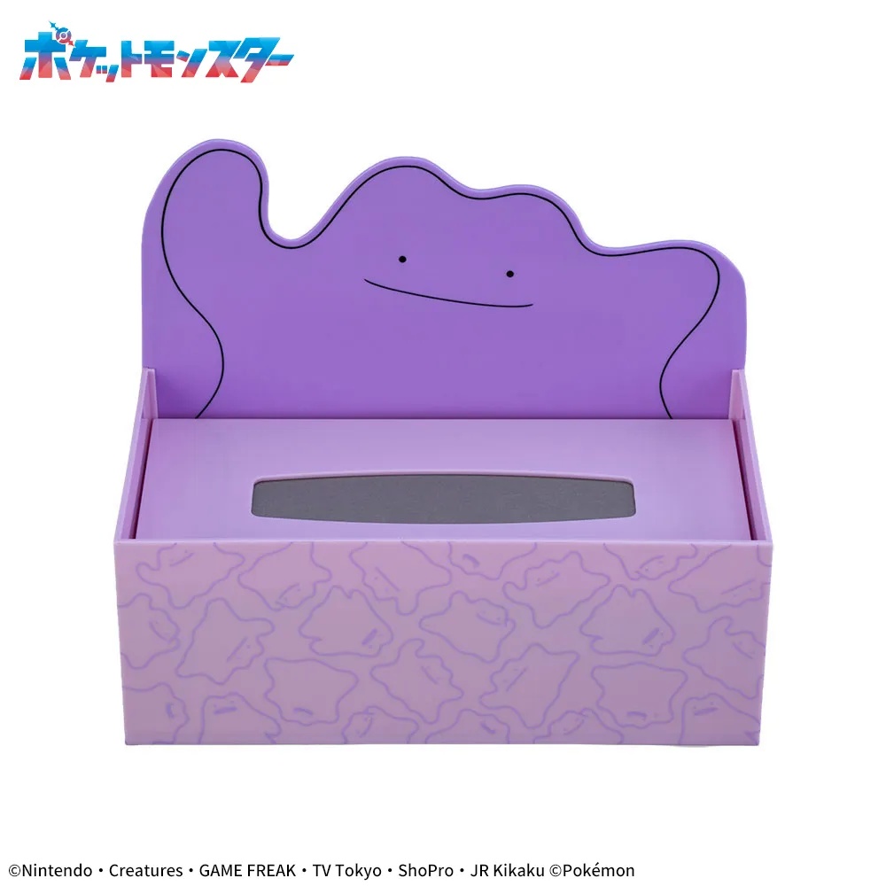 【ポケモン】メタモンのティッシュケースがオンクレに登場!お部屋に癒しをプラスする可愛らしいデザイン!【プライズ】