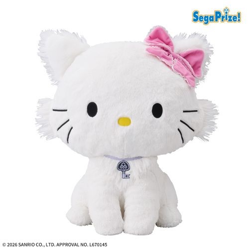 【サンリオ】チャーミーキティのグランデぬいぐるみがオンクレに登場!約52cmのビッグサイズで存在感抜群!【プライズ】