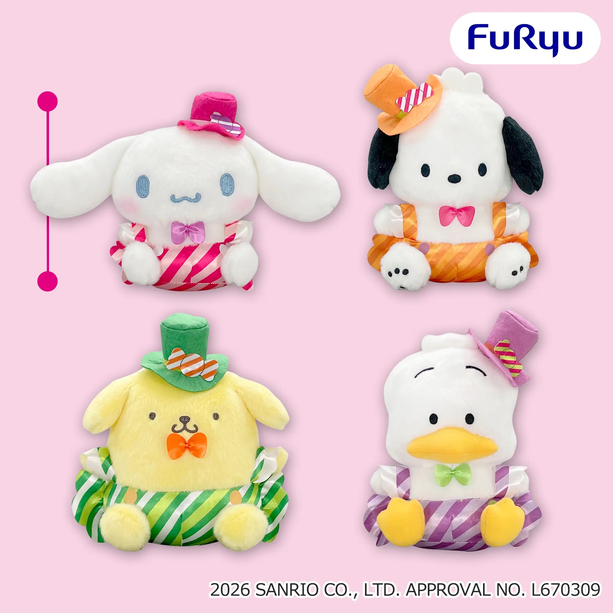 サンリオキャラクターズ ナムコdeハロウィン2026~キャンディハウスファンタジー~ぬいぐるみ