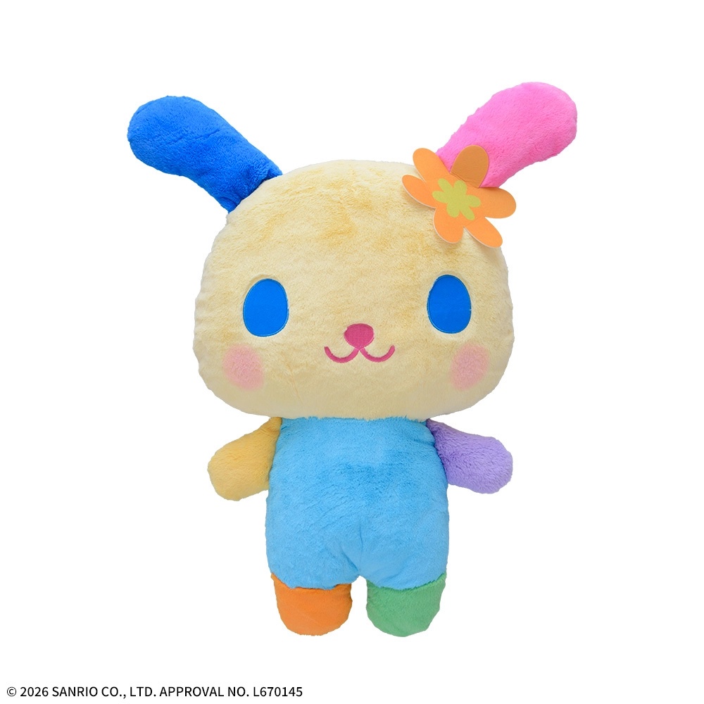 サンリオBIGぬいぐるみ ★9点セット サンリオ】ウサハナのBIGぬいぐるみがオンクレに登場！全長約70cmの