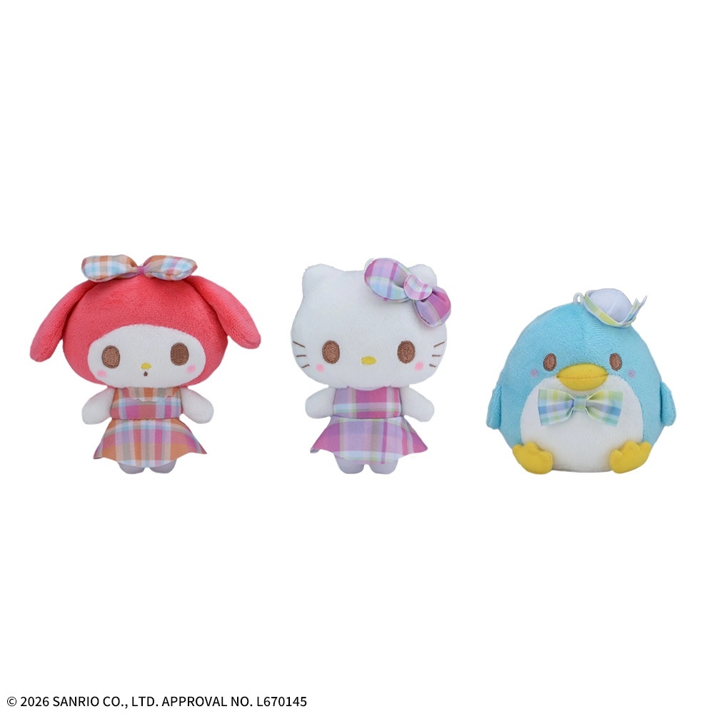 ゆるかわ サンリオキャラクターズ マスコット サマーチェック