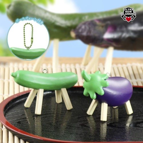 【精霊馬】精霊馬ミニチュアマスコットがオンクレに登場!お盆の風物詩が可愛らしいマスコットに!【プライズ】