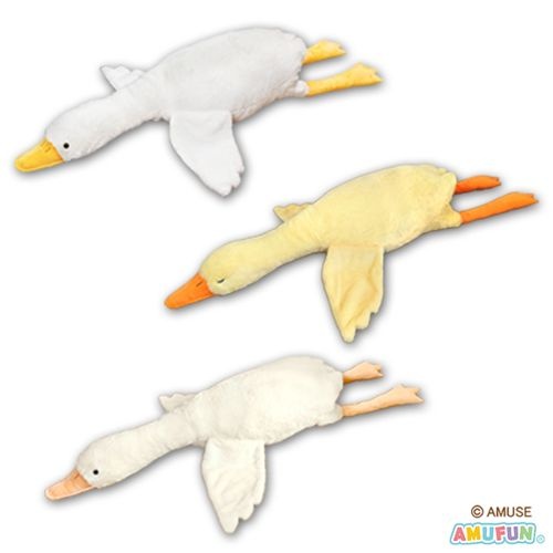 【アヒルぬいぐるみ】くったりアヒルの超ウルトラBIGぬいぐるみがオンクレに登場！くちばし＆足が黄色で新登場！【プライズ】