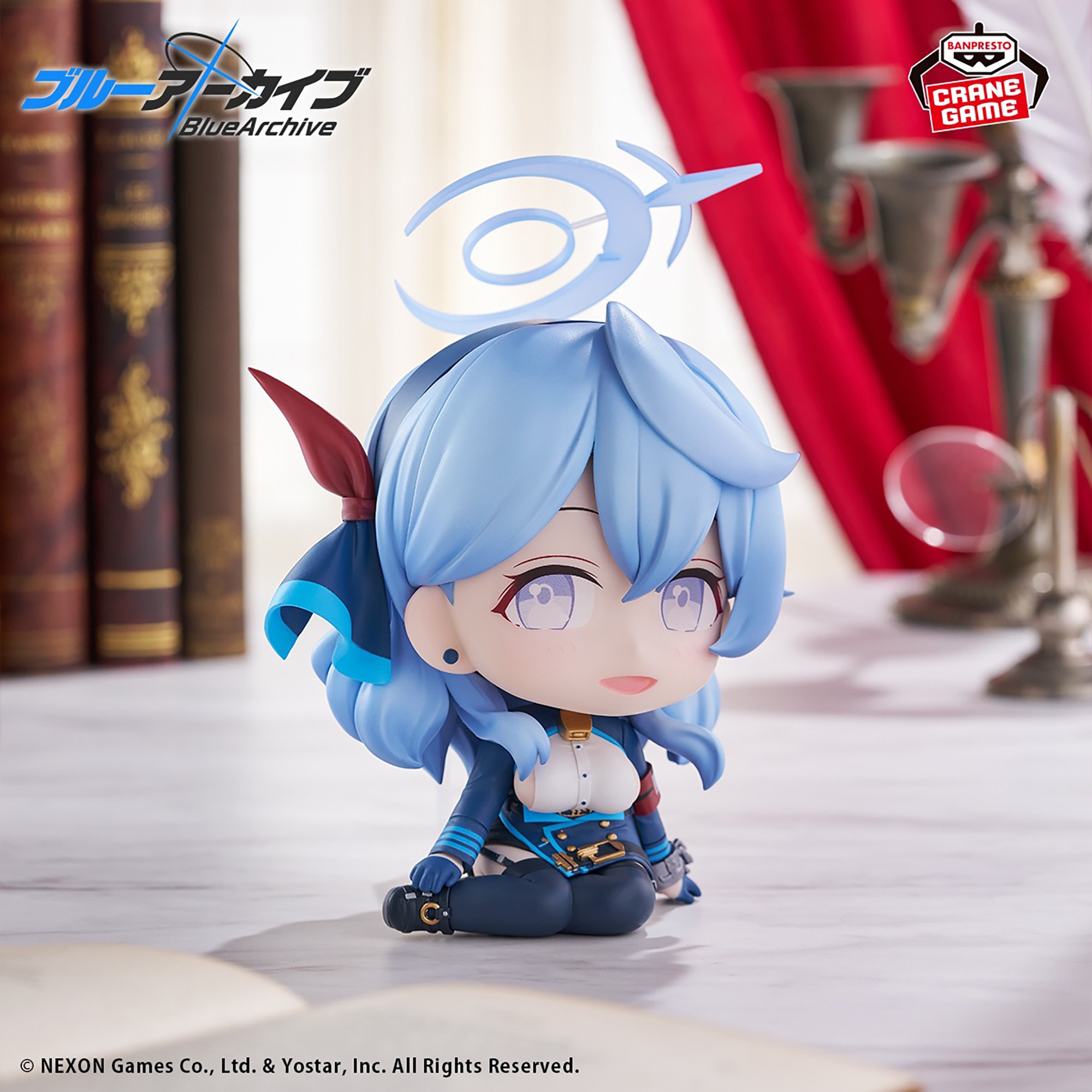 【ブルアカ】アコのおすわりフィギュアがオンクレに登場！約11cmの可愛らしい姿に注目！【プライズ】