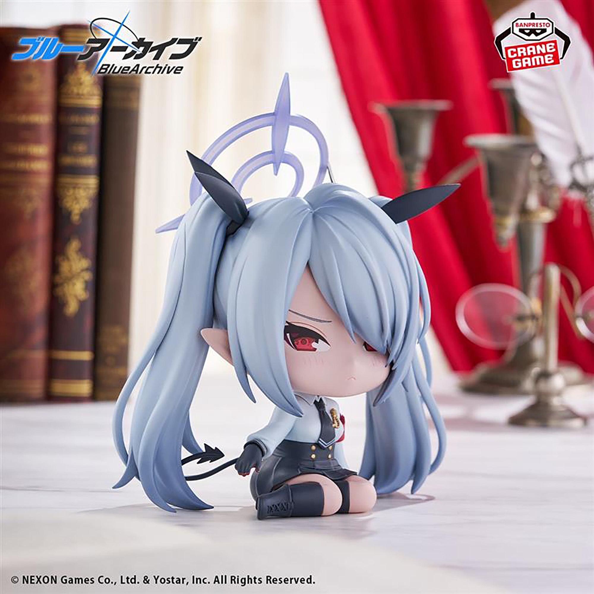 【ブルアカ】イオリのおすわりフィギュアがオンクレに登場!約11cmのキュートな姿でデスクや棚に飾りやすい!【プライズ】