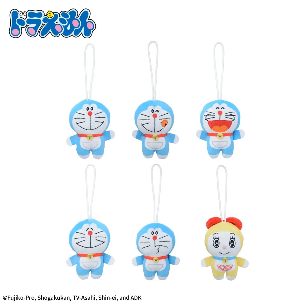 【ドラえもん】ドラえもんたちのちびぱるマスコットがオンクレに登場!ちょこんと可愛いサイズ感で毎日一緒にお出かけ!【プライズ】