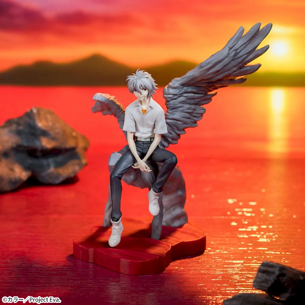 【エヴァンゲリオン】カヲルのLuminastaフィギュアがオンクレに登場!神秘的な翼を背負った姿が魅力的!【プライズ】