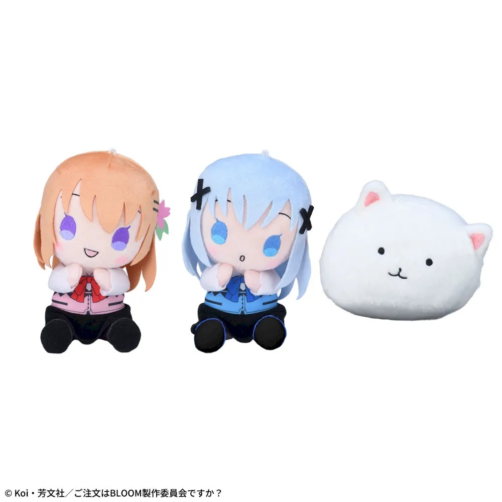 【ごちうさ】ココア、チノ、ティッピーのひょこぴょこぬいぐるみがオンクレに登場！首をかしげたポーズがたまらない！【プライズ】