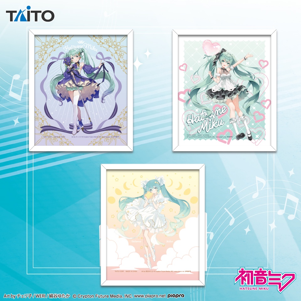 初音ミク フレーム付きクリアボード ~Birthday 2024&2025&2026ver.~