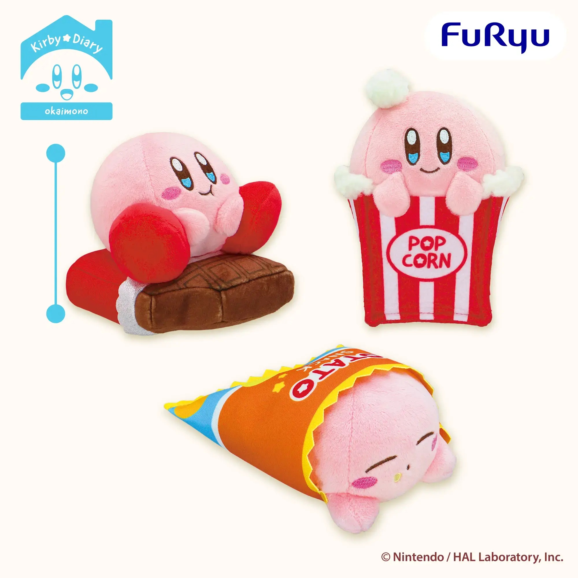 【星のカービィ】Kirby★Diaryのカービィぬいぐるみがオンクレに登場!お菓子に囲まれた姿が可愛すぎる!【プライズ】