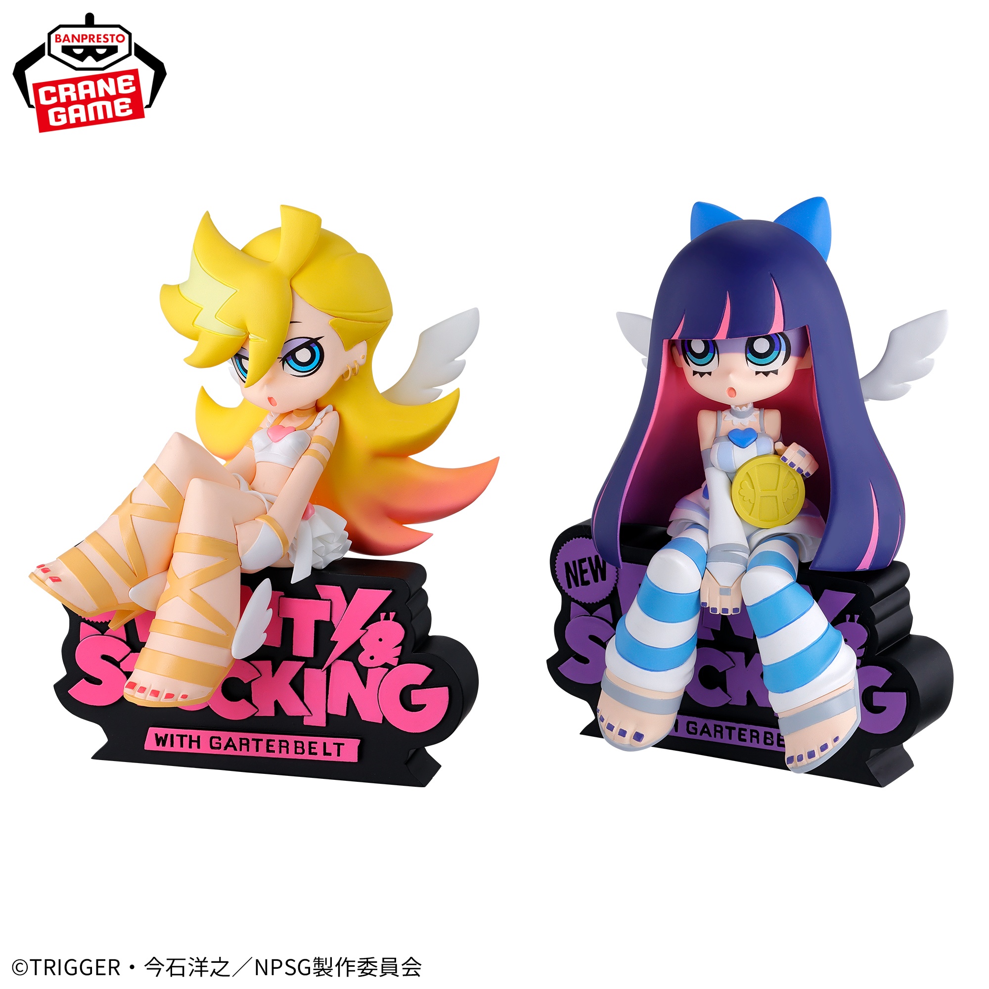 New PANTY & STOCKING with GARTERBELT モニタートップフィギュア～Panty＆Stocking Angel ver.～ 詳細イメージ
