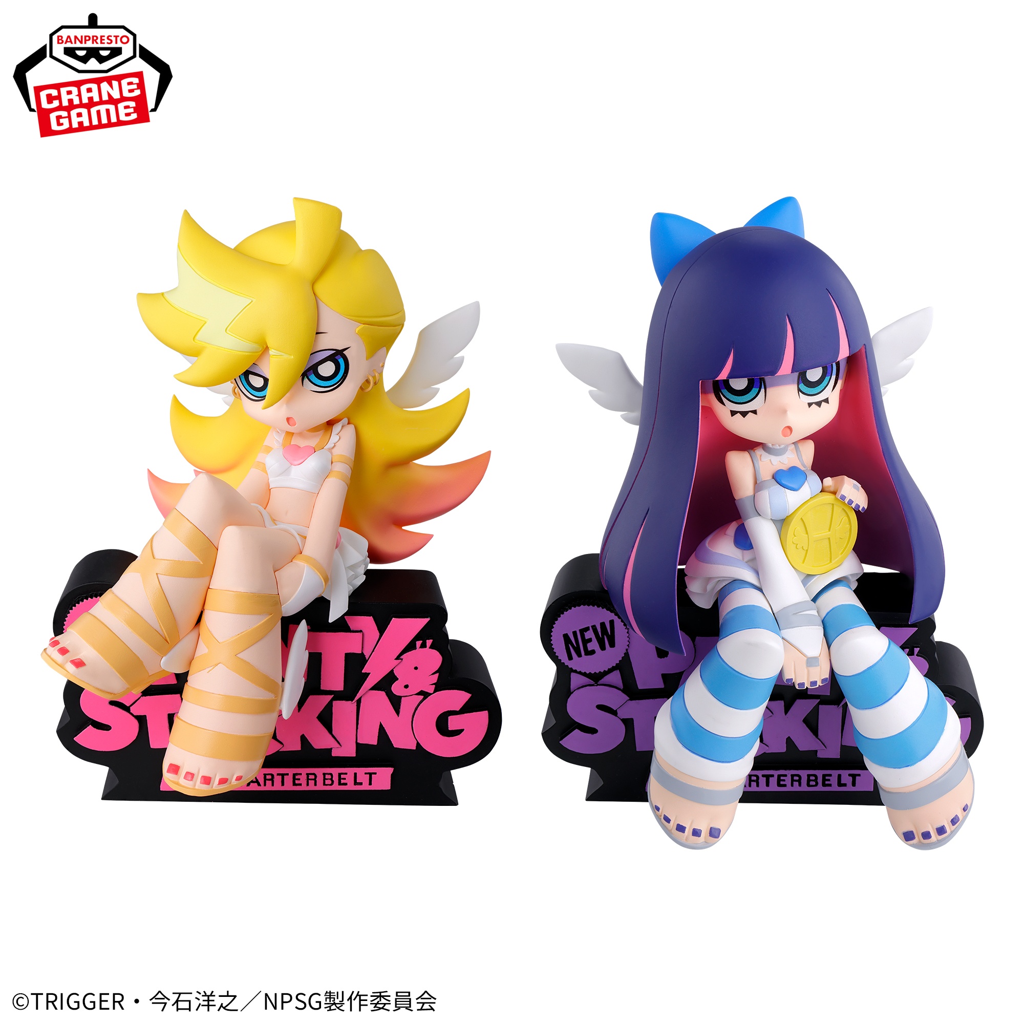New PANTY & STOCKING with GARTERBELT モニタートップフィギュア～Panty＆Stocking Angel ver.～ 詳細イメージ