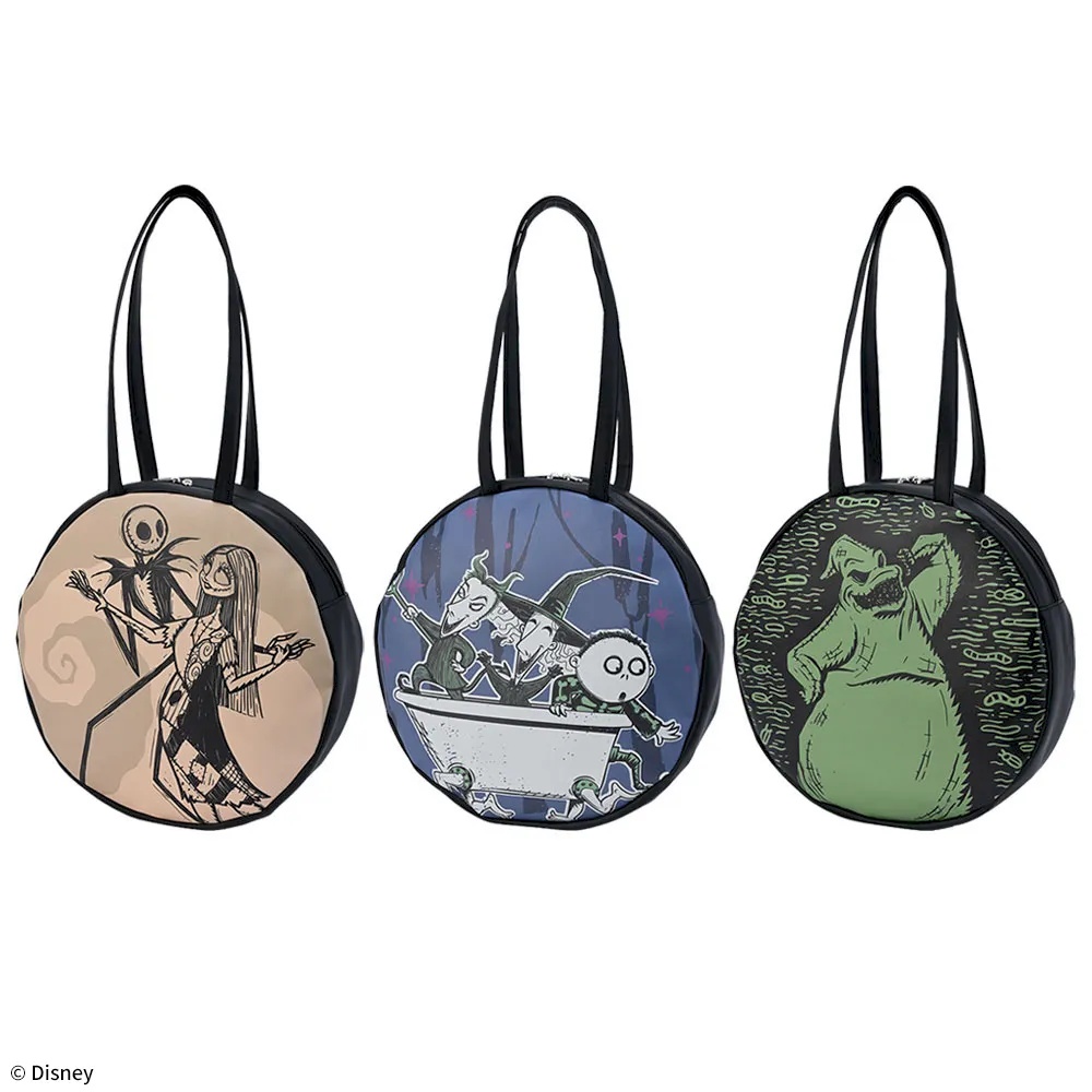 Tim Burton's The Nightmare Before Christmas プラチナムザッカ満月トートバッグ