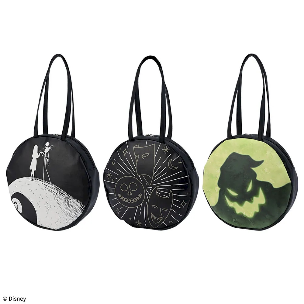 Tim Burton's The Nightmare Before Christmas プラチナムザッカ満月トートバッグ 仕様イメージ