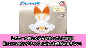 【アイキャッチ】ポケットモンスター めちゃもふぐっと ほっこりいやされぬいぐるみ～ヒバニー～（ヒバニー）のオンクレ・プライズ景品