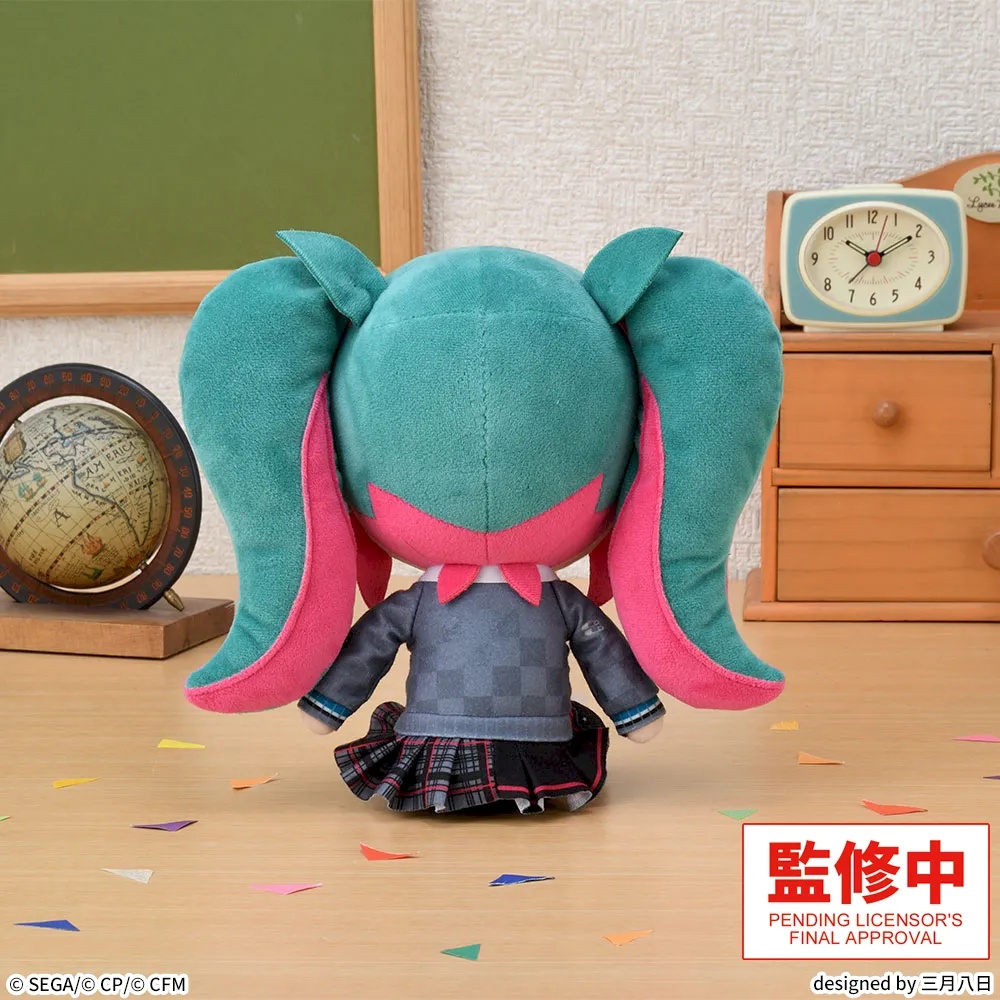 プロジェクトセカイ カラフルステージ！ feat. 初音ミク　ふわぷち Mぬいぐるみ‐教室のセカイの初音ミク‐ ～Brand New World～ 仕様イメージ